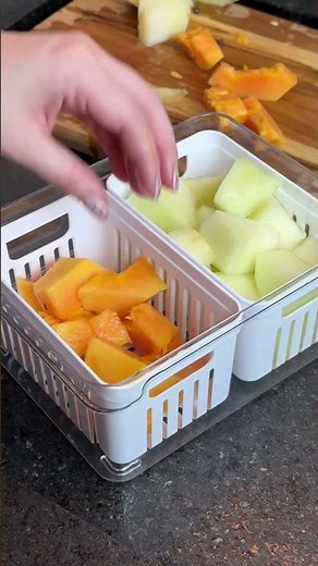 The correct way to store fruits and vegetables #shorts