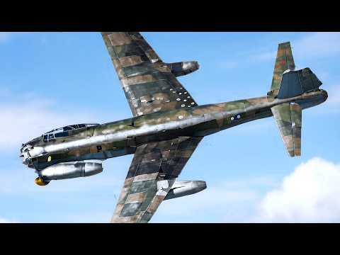 Junkers Ju 287: Nazi Germany’s Forward Swept Wing Jet Bomber | The Secret WWII Aircraft
