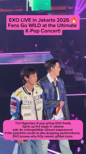 EXO LIVE in Jakarta 2026 #EXO #EXOJakarta #EXOLive #KpopConcert #EXO2026 #KpopIndonesia #EXOFans