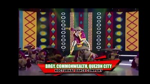EAT BULAGA SAYAW BARANGAY 2022 GRAND FINALS PERFORMANCE NOCTURNAL DANCE COMPANY Maraming maraming salamat sa inyong lahat mga kabaro sa suporta at labis na pagmamahal na ipinaramdam niyo, sa aming barangay commonwealth, sa aming mga kaibigan,kamag anak, sa lahat ng NDC pioneers/members na nagbigay ng kanilang oras at suporta, sa aming tumatayong ama sa NDC, Sir Buddy Resulta at lalong lalo na sa aming mga pamilya na patuloy kaming sinuportahan sa aming journey sa kompetisyon na ito. Maraming sal