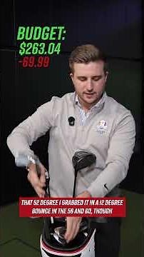 $1,000 Bag For a +4 Handicap! #golf