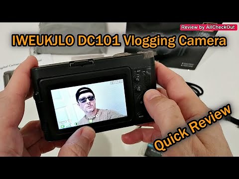 IWEUKJLO DC101 Vlogging Camera 4K Digital Camera for YouTube Autofocus 16X Digital Zoom 48MP Review