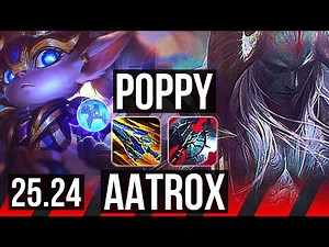 POPPY vs AATROX (TOP) | KR Grandmaster | 25.24