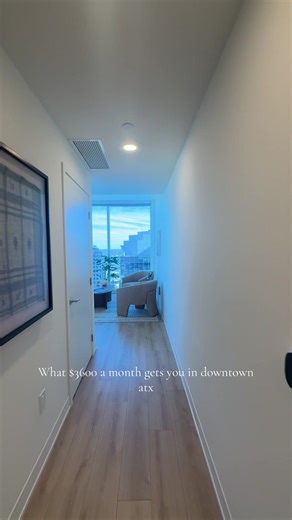 Looking to move? This is what $3,600/month gets you in a downtown ATX high-rise 🤍 I help you find luxury without the stress! #austinapartments #atx #atxlife