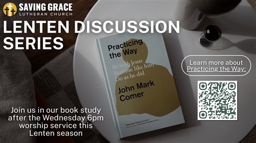 Saving Grace Lutheran Church, LCMC (Eau Claire, WI) Fourth Sunday after Epiphany Traditional Service for February 1, 2026. The sermon, based on Matthew 5:1-12 and presented by Pastor Dan Doran, is entitled "Life in the Kingdom." | Saving Grace LCMC
