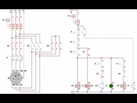 Arranque Estrella Triángulo de Motor Trifásico CADESIMU