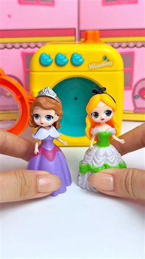ASMR Toy Unboxing Disney Princess Set Toy | Satisfying Toy Sounds #shorts