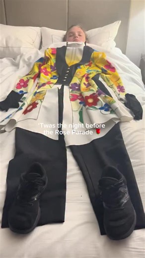 Getting ready to wear their Make Our Garden Grow marching band uniform one last time 💜 These students will march in the Rose Parade in a few hours, representing their band, their school, and their community on one of the biggest stages in the world. Years of hard work led to this moment, and we are so proud of every single member of the band 🌹✨ #RoseParade #MarchingBand #BandFamily #MarchingBandLife | Gray Cedar Home