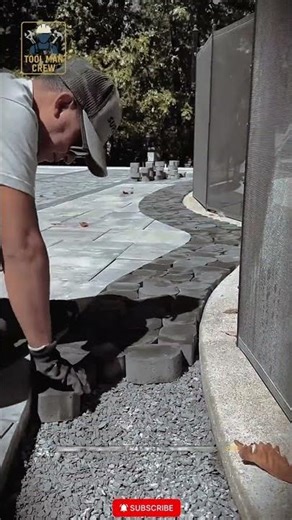 Smart & Durable Interlocking Paver System for Pathway Building and Landscape Edging in Outdoor