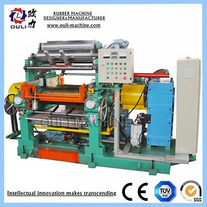 [Hot Item] Heavy Duty Two Roll Mixing Mill Machine with Bearings