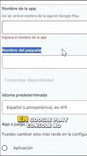 DON'T name your app just anything🚨 #googleplay #playconsole