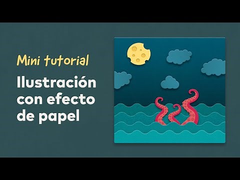 Mini Tutorial: Ilustración con efecto de papel en Illustrator y Photoshop | Jessica Vaslam
