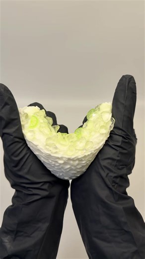 Lime Slush Block Squishy ASMR Experience 🍋✨