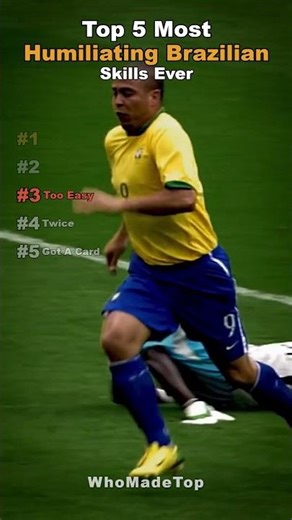 Top 5 Most Humiliating Brazilian Skills Ever 🇧🇷⚽