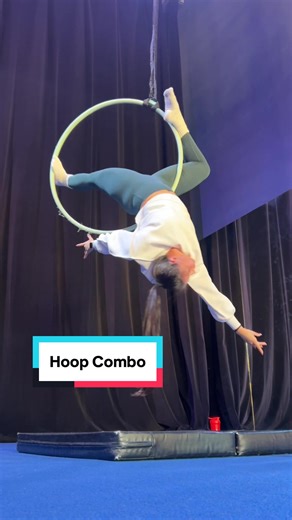 Feeling amazing after this little hoop flow so much fun with the drop and I can’t wait to keep adding on. #aerialhoop #aerialacrobatics #aerialist #hoopflow #GlowUpCetaphil
