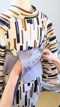 品よく整える、長い帯の大人の方向け帯結び #kimono #着物 #浴衣