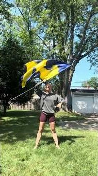 Burning Love Color guard routine