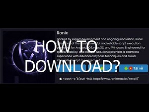 How to download and use Ronix (100% safe)? [Tutorials]