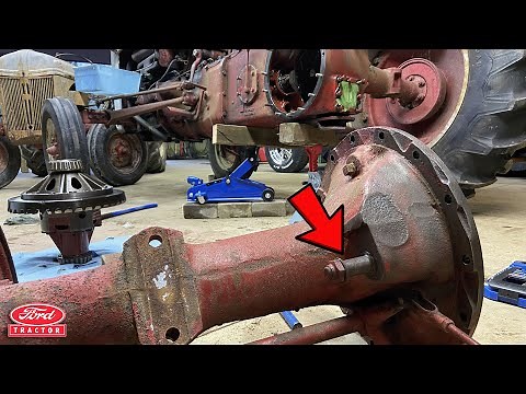 Ford Tractor 3 Point Support Pin Leak Fix