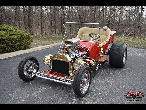 350 Cubic Inch V8 Powered 1923 Ford T-Bucket Test Drive *SOLD*