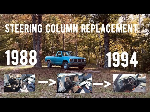 (1988-1994) Chevy/GMC Steering Column Replacement!