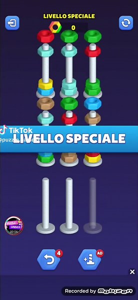 Nut Sort - Color Puzzle Game Special Level!