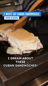 18K views · 249 reactions | two cuban sandwiches you need in Miami! #cubansandwich #miami #miamifood #cubanfood #cubano #sandwiches | Jeremy Jacobowitz | Facebook