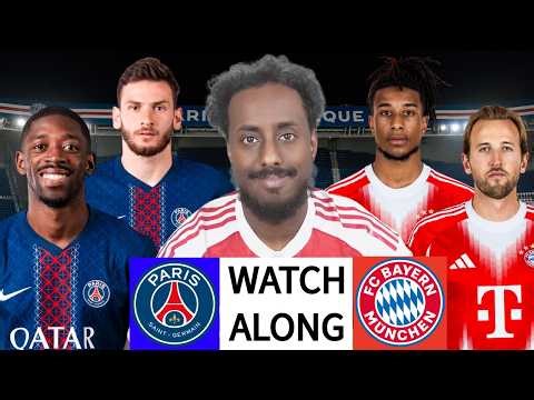 PSG VS BAYERN MUNICH LIVE WATCHALONG | UCL SEMI FINALS 1ST LEG
