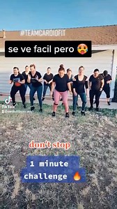 1M views · 10K reactions | No es full body Workout solo es un fun challenge de 1mn pa que no empizen ...ok | Cardio Fit Beauty Me | Facebook
