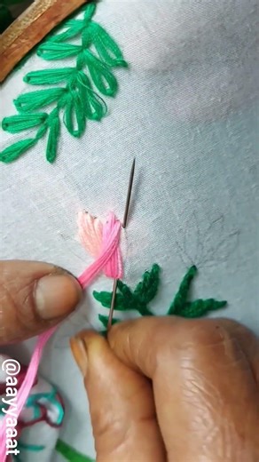 Aesthetic Flower Embroidery ✨