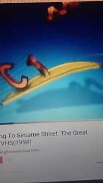 Opening to Sesame Street The Great Numbers Game 1998 VHS