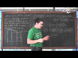 Estimating Area with Rectangles Part 1 of 2 Calculus 1 AB