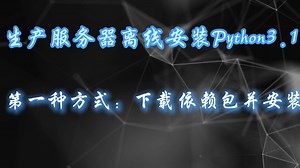 生产服务器离线升级Python3.11（第一种方式：下载依赖包并安装）
