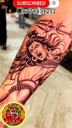 Shiva🔥tattoo #shiva #shivatattoo #tattoo #sktattoo #lordshiva #trending