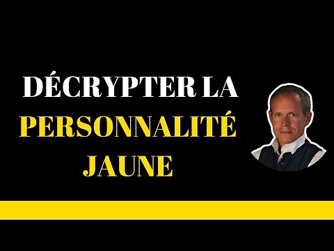 🟡 La personnalité JAUNE : le profil INFLUENT (Méthode DISC)