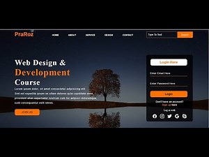 How To Create A Website using HTML & CSS | Step-by-Step Tutorial 2025 For Beginners