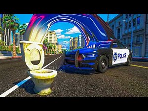Car Swapping Toilet For Cop Cars In GTA 5 RP