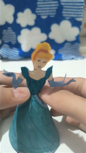 princess 3d craft #diy