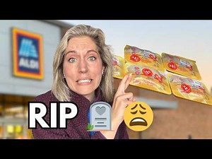 Gone Forever 😑 🛑 Weekly ALDI Grocery Haul