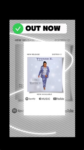 A powerful anthem of gratitude celebrating God's goodness and grace. 'Living Testimony' by Yvonne E. ft. Real Zeal is here to inspire believers everywhere! Stream now >> https://distrokid.com/hyperfollow/yvonnee1/living-testimony-feat-real-zeal | A Step FWD | Facebook