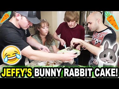 JEFFY'S BUNNY RABBIT CAKE!🐰🥕