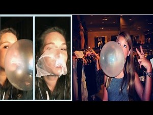 Bubble Gum Blowing Slideshow #5