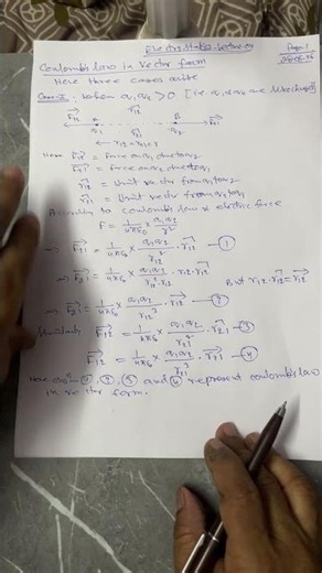 🔴 Class 12 Physics LIVE | Coulomb’s Law Explained | Electrostatics | CBSE Board 2026-27 | NCERT