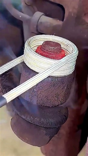 Fast Rusty Nut Removal with Induction Heating