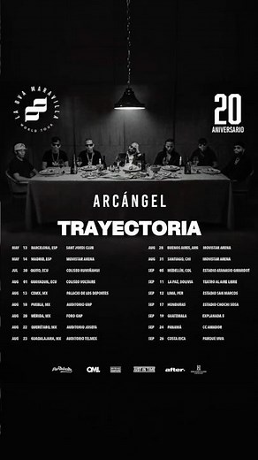 Arcángel en Guatemala 2026 🇬🇹 | La 8va Maravilla Tour – 19 de septiembre