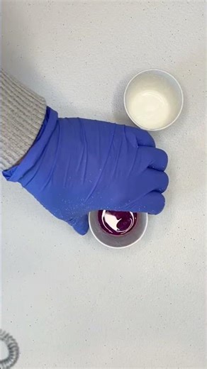 Mixing up some micas for my next batch of soap 🧼