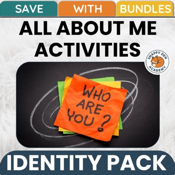 Personal Identity Activities Get To Know You Worksheets All About Me BUNDLE
