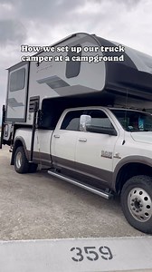 20K views · 207 reactions | Setting up our truck camper is much...