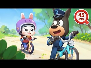 Aprendamos a Montar en Bici 🚴45MIN de Dibujos Animados 🔍Sheriff Labrador en Español