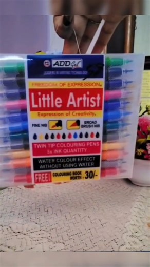 #shortsviralbest sketch colour🌈🖍 fine nib and broad brush nib 🎨 best creativitys colour 🕊🍂☘️